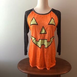 Halloween Jack O Lantern Tee